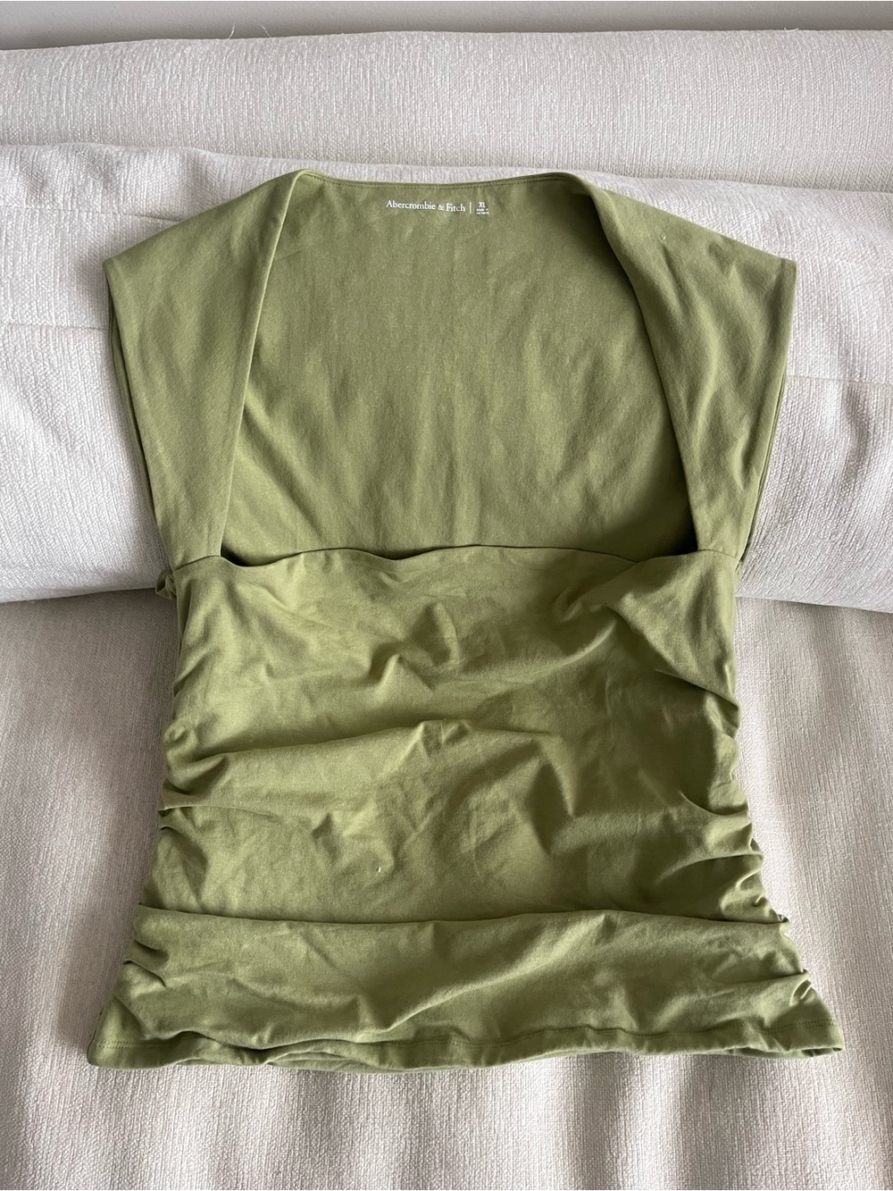 Abercrombie & Fitch Green Ava Top - Green XL - Picture 2 of 5